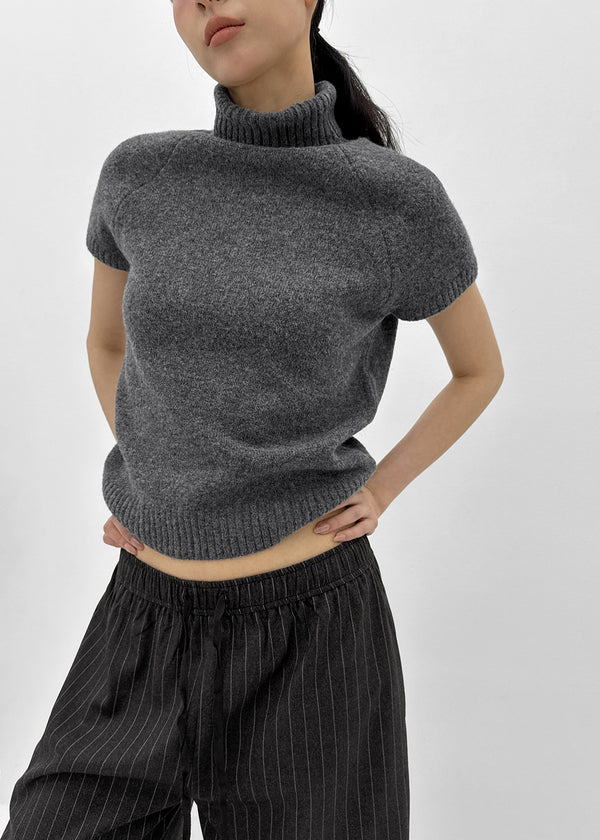 Nervik Turtleneckr Short Sleeve Knit