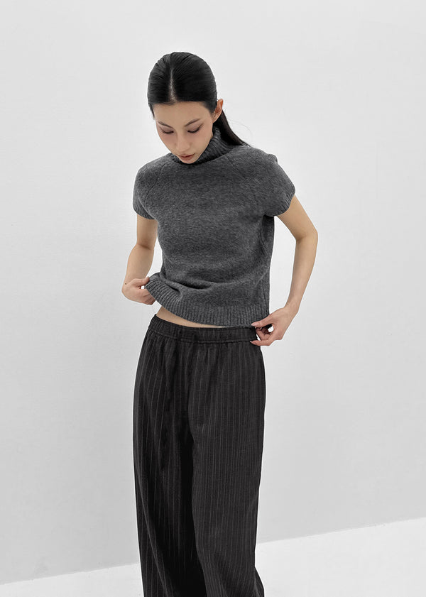 Nervik Turtleneckr Short Sleeve Knit
