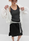 Dipley U-neck Ribbed Sleeveless