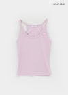 Dipley U-neck Ribbed Sleeveless