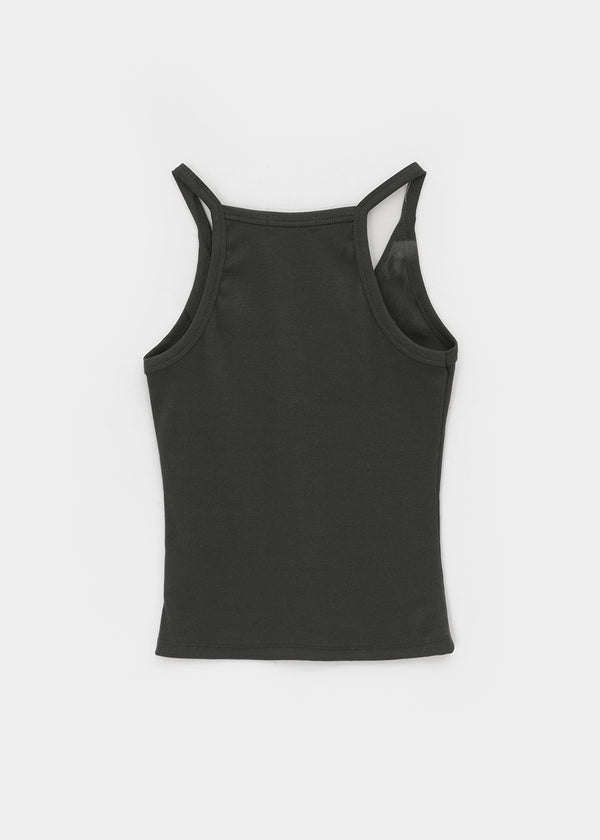 Dipley U-neck Ribbed Sleeveless