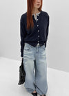 Beckive Round Knit Cardigan