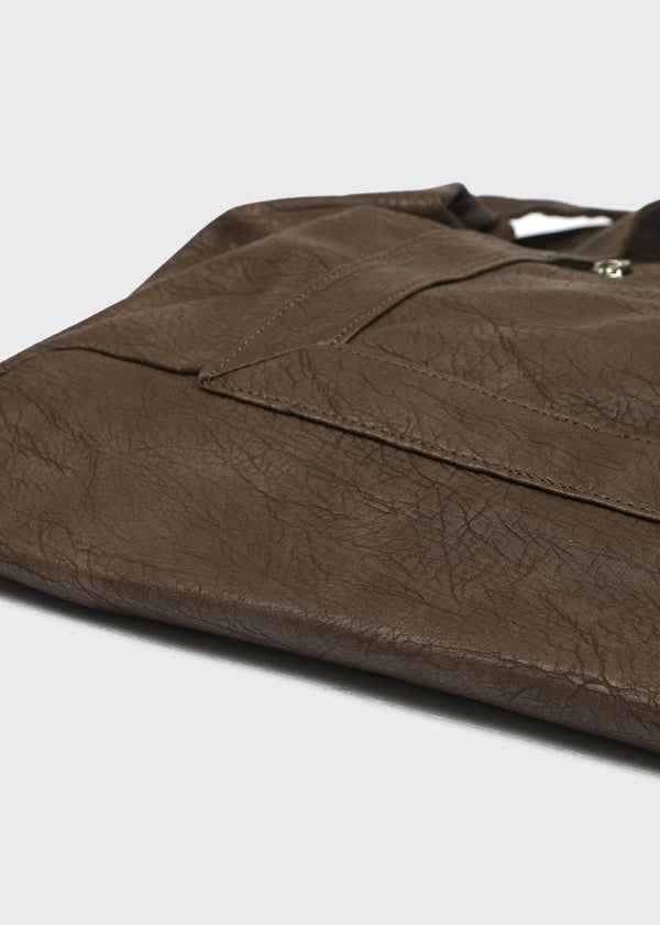 Hanobi Vintage Washed Big Shoulder Bag