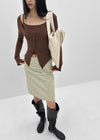 Hargen SET - Cardigan, Sleeveless (Built-in Cap)