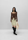 Hargen SET - Cardigan, Sleeveless (Built-in Cap)