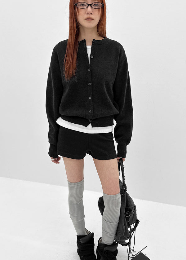 Celloti Round Knit Cardigan