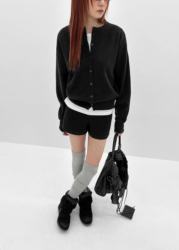 Celloti Round Knit Cardigan