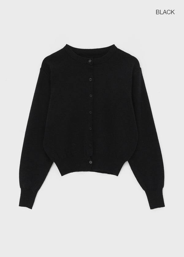 Celloti Round Knit Cardigan