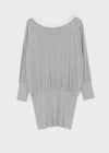 Pinko Drape Off-shoulder Long Sleeve Tee