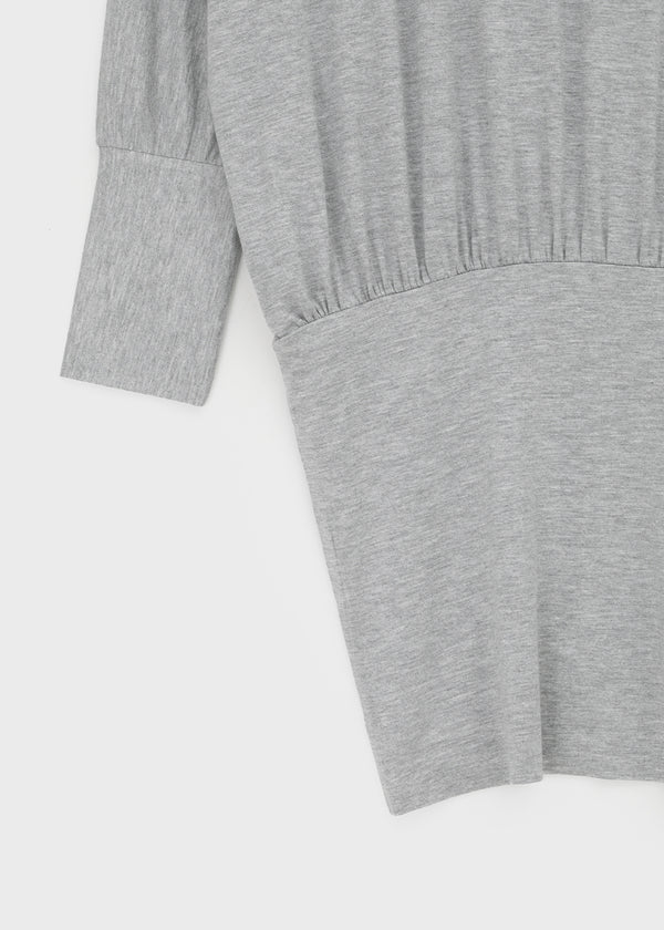 Pinko Drape Off-shoulder Long Sleeve Tee