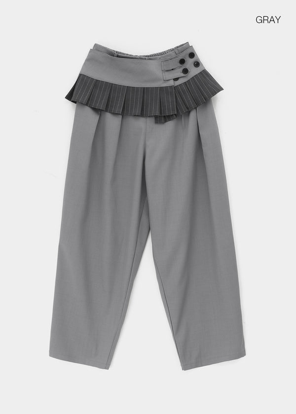 Depolerang Set - Wrap Skirt, Balloon Slacks