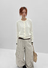 Beckive Round Knit Cardigan