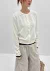 Beckive Round Knit Cardigan