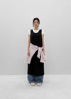 Nuss Layered Sleeveless Long Dress