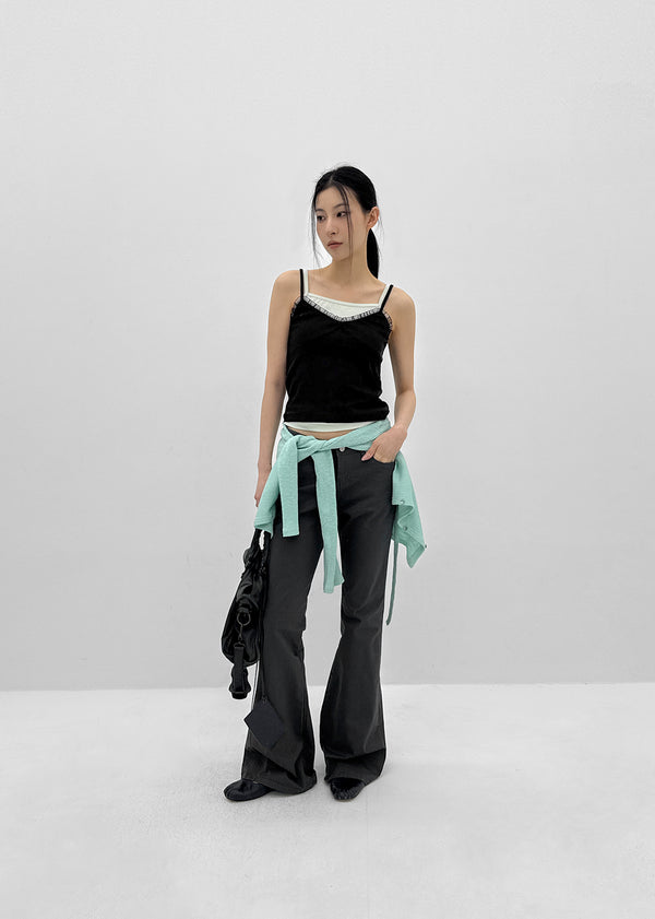 Deel Low-waisted Bootcut Pants