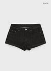 Caroine Raw Denim Shorts