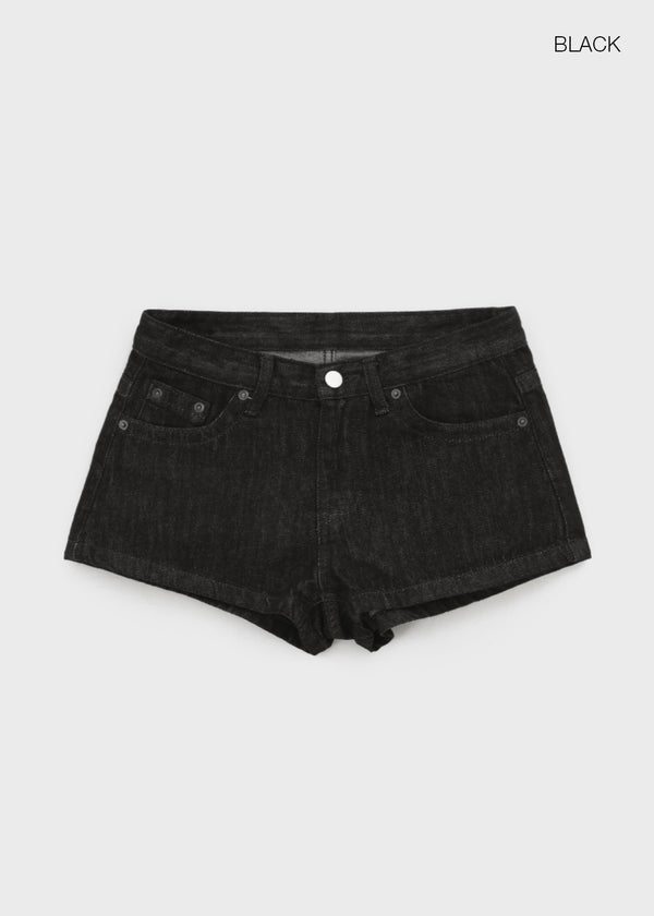 Caroine Raw Denim Shorts