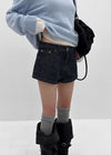 Caroine Raw Denim Shorts