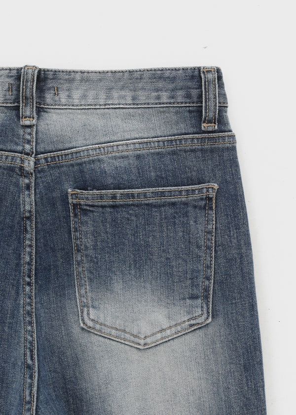 Pevert Washing Bootcut Denim Pants