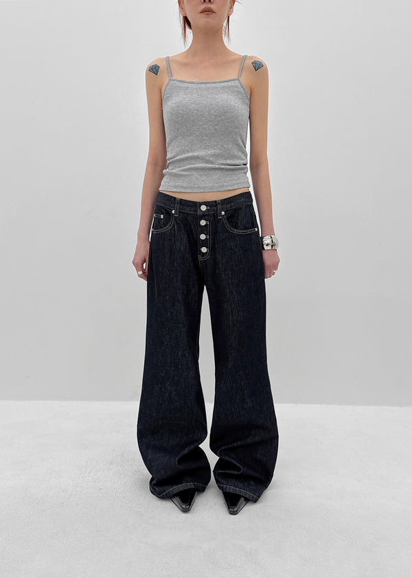Patner Basic Ribbed Sleeveless (Built-in Cup)