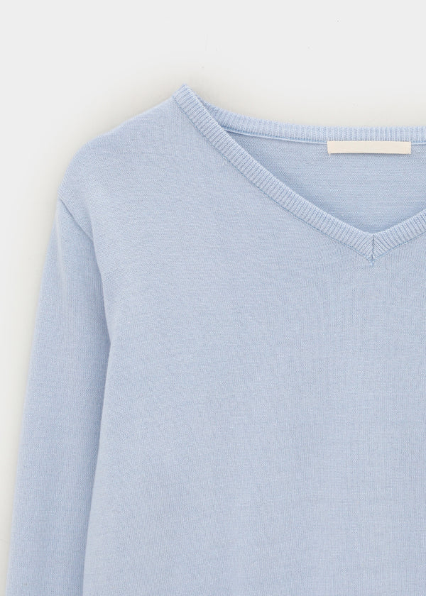 Silkein V-neck Knit
