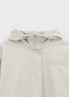 Parua High-neck Hooded Field Jacket