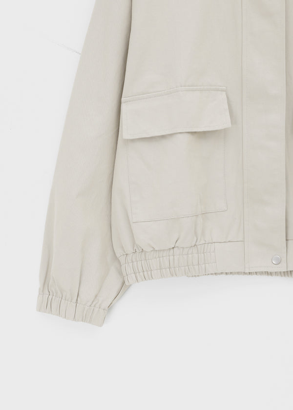 Parua High-neck Hooded Field Jacket