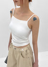 Patner Basic Ribbed Sleeveless (Built-in Cup)