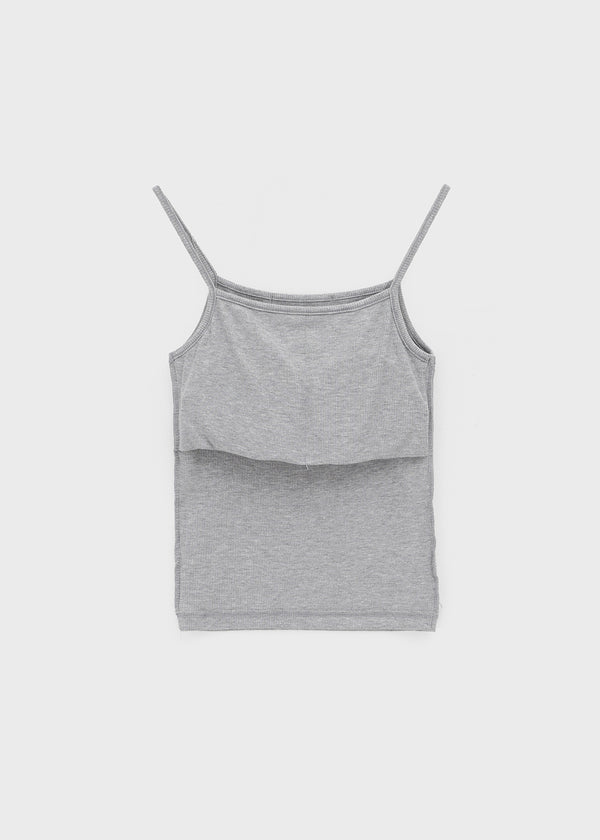 Patner Basic Ribbed Sleeveless (Built-in Cup)