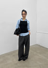 Kojina Wide Pintuck Slacks