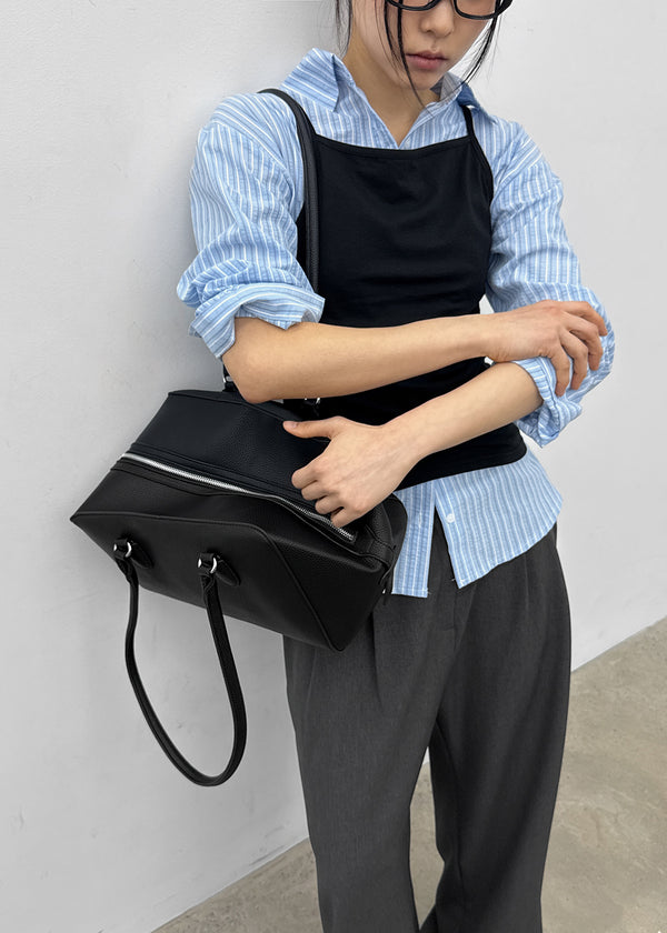 Piec Leather Bowling Bag