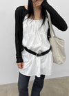 Byar See-through Round Knit Cardigan