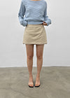 Trinew Cotton Mini Skirt Pants
