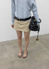 Trinew Cotton Mini Skirt Pants
