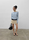 Trinew Cotton Mini Skirt Pants