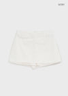 Trinew Cotton Mini Skirt Pants