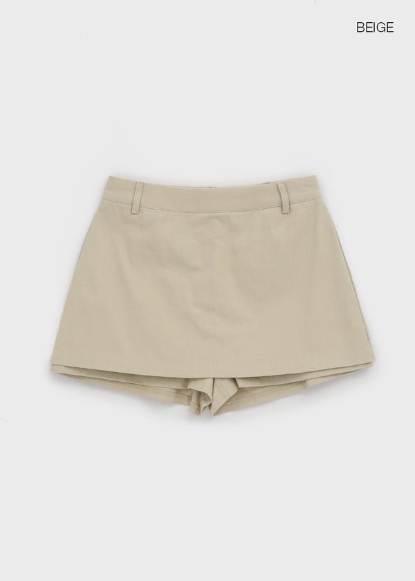 Trinew Cotton Mini Skirt Pants