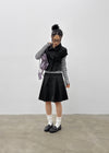 Tnya Double-button Short-sleeve Jacket (Set Available)
