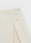 Tnya Double-button Pleated Midi Skirt (Set Available)