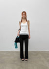 Pomerin Lace Layered Sleeveless Top