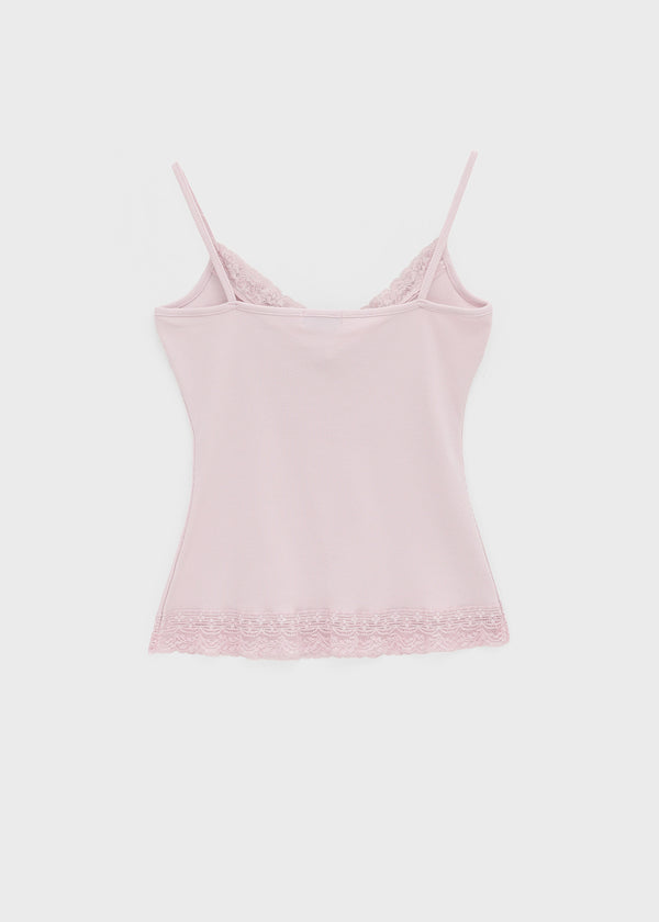 Pomerin Lace Layered Sleeveless Top