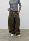 (UNISEX) Amune Cotton Wide Balloon Pants