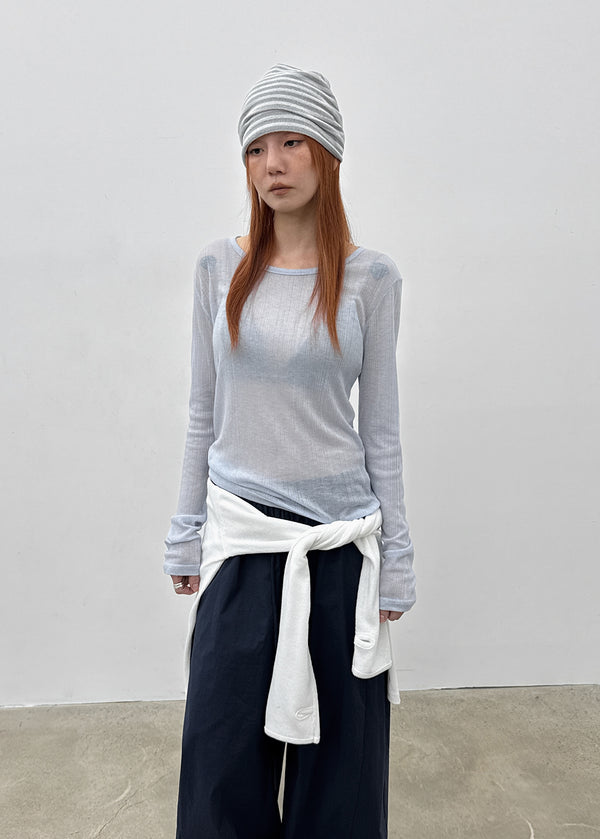 Thermiro Stripe Turban Beanie