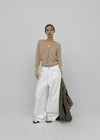 Longta V-neck Knit Cardigan
