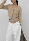 Longta V-neck Knit Cardigan