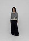 Longta V-neck Knit Cardigan