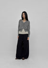 Longta V-neck Knit Cardigan