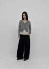Longta V-neck Knit Cardigan