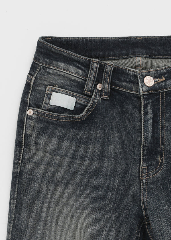 Ratton Low-waist Catwash Bootcut Denim Pants