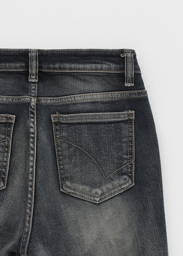 Ratton Low-waist Catwash Bootcut Denim Pants
